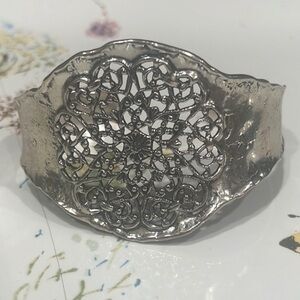 Or Paz GENUINE 925 (38.7 g.) Lace Cuff Bracelet Size 8.00 inch NEW RARE